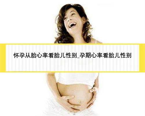 怀孕从胎心率看胎儿性别_孕期心率看胎儿性别